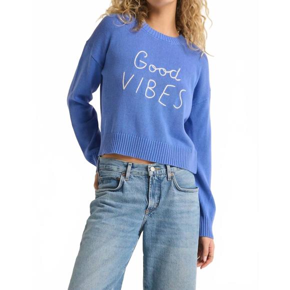 NEW Z SUPPLY coast to coast sweater in bay blue - Picture 1 of 3